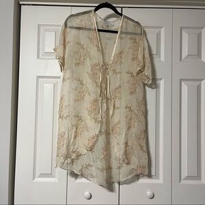 Christine Vancouver la petite coquette robe silk one size EUC VINTAGE
